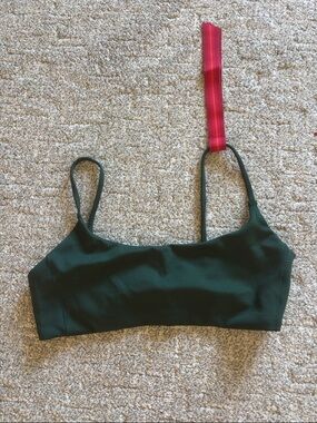 Left On Friday Pool Days Top - Palm Green